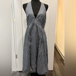 J Crew Navy & White Dress